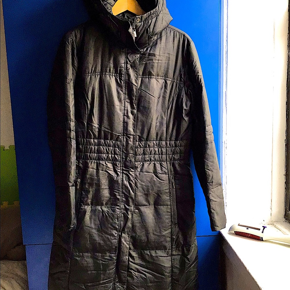 Long Down Puffer Parka w Hood